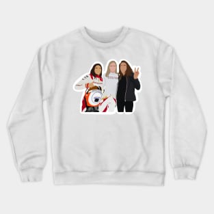 Tatiana Calderon, Beitske Visser & Sophia Floersch Crewneck Sweatshirt